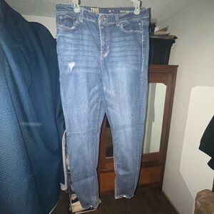 Women’s True Craft Denim Jeans with Button Detail